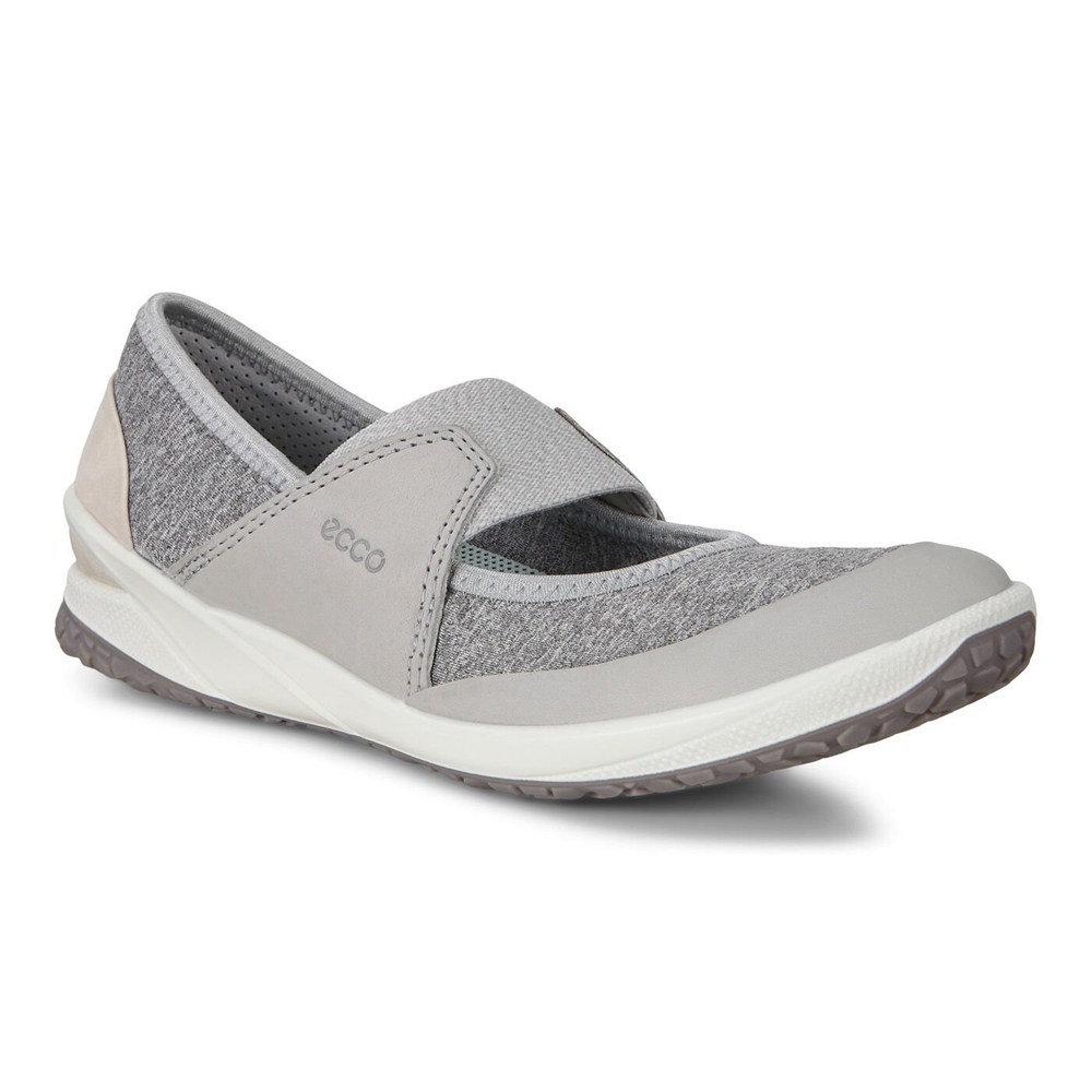 Womens Hiking Shoes - ECCO Biom Life - Grey - 4536BMYLH
